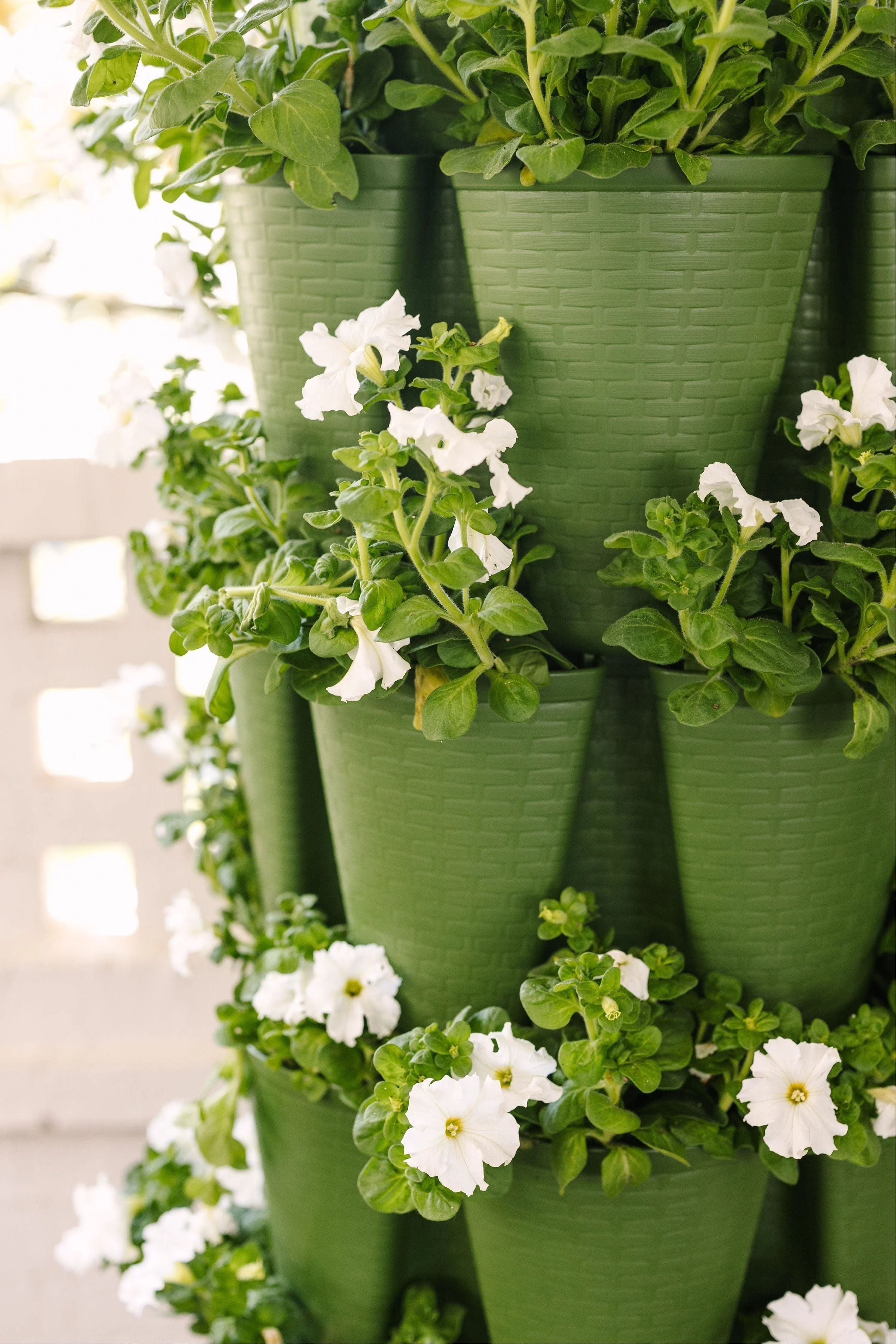 GreenStalk 5 Tier Original Vertical Planter (Basket Weave Texture) - Image 10