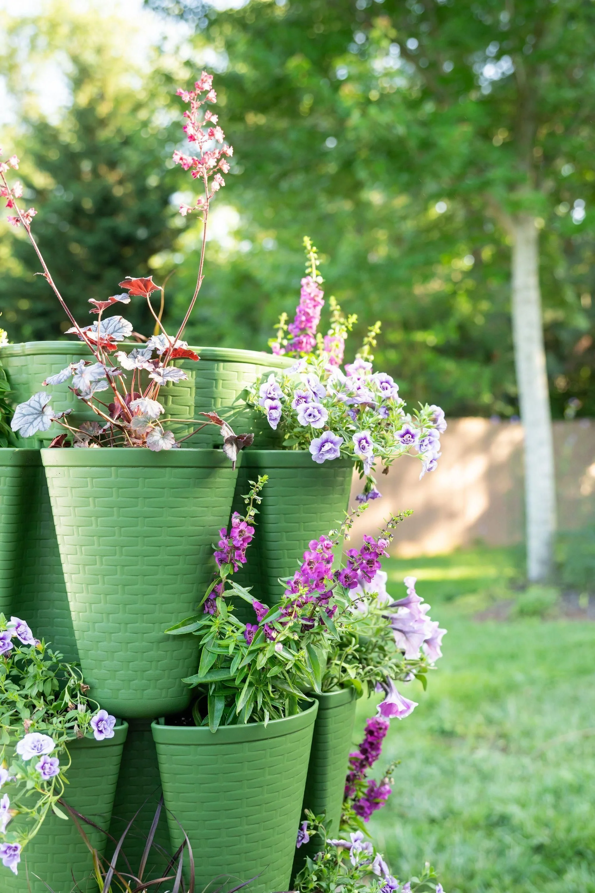 GreenStalk 5 Tier Original Vertical Planter (Basket Weave Texture) - Image 6
