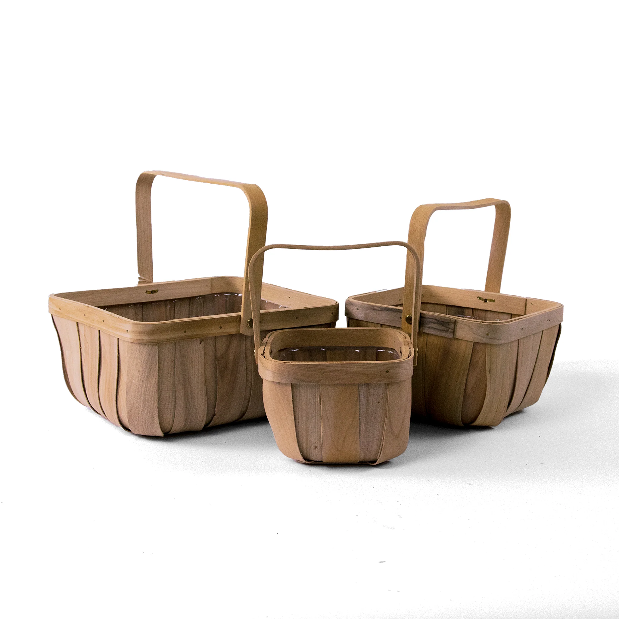 Blond Birch Basket Set - Image 2