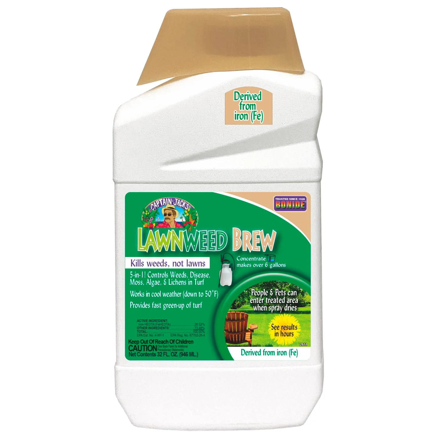 Captain Jack’s LawnWeed Brew Concentrate 32 oz
