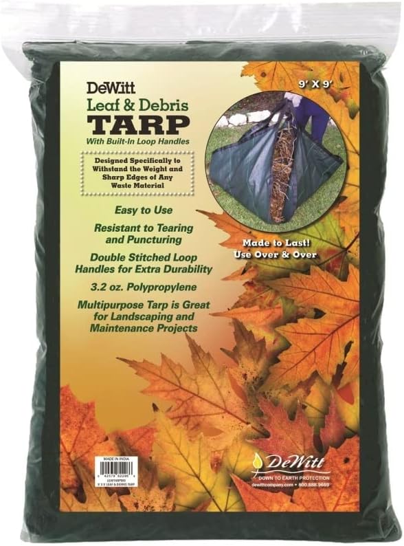 DeWitt Leaf & Debris Tarp 9ft W x 9ft L - Image 3