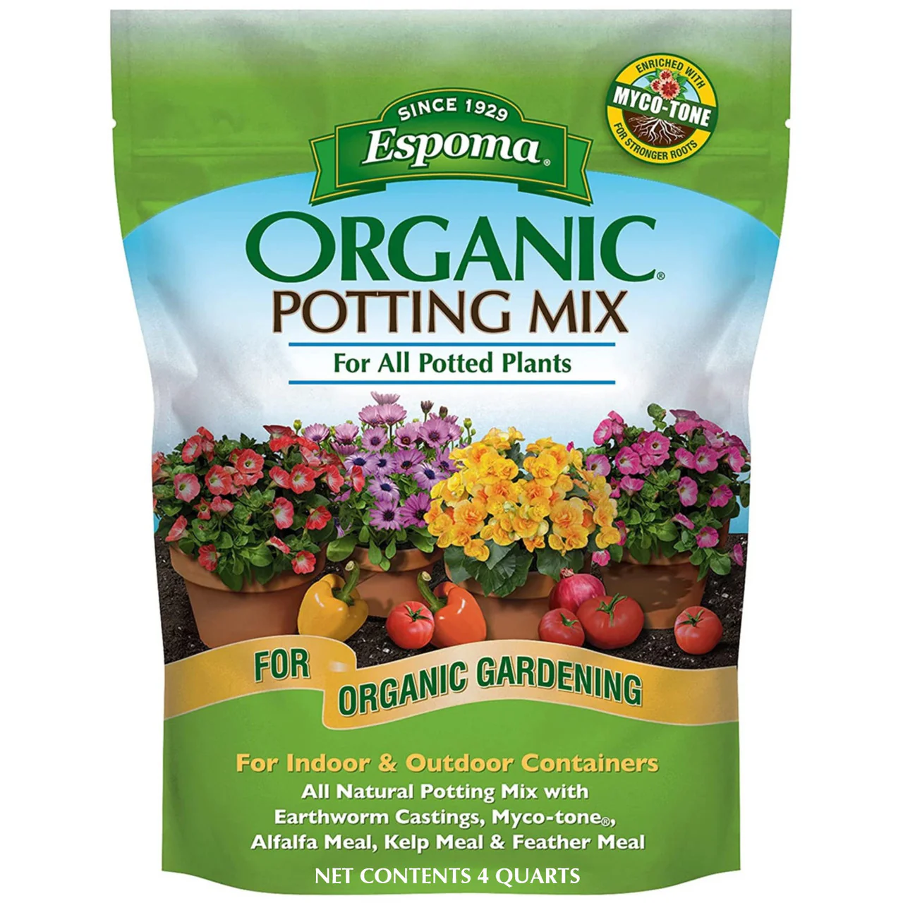 Espoma Organic Potting Mix (4QT)