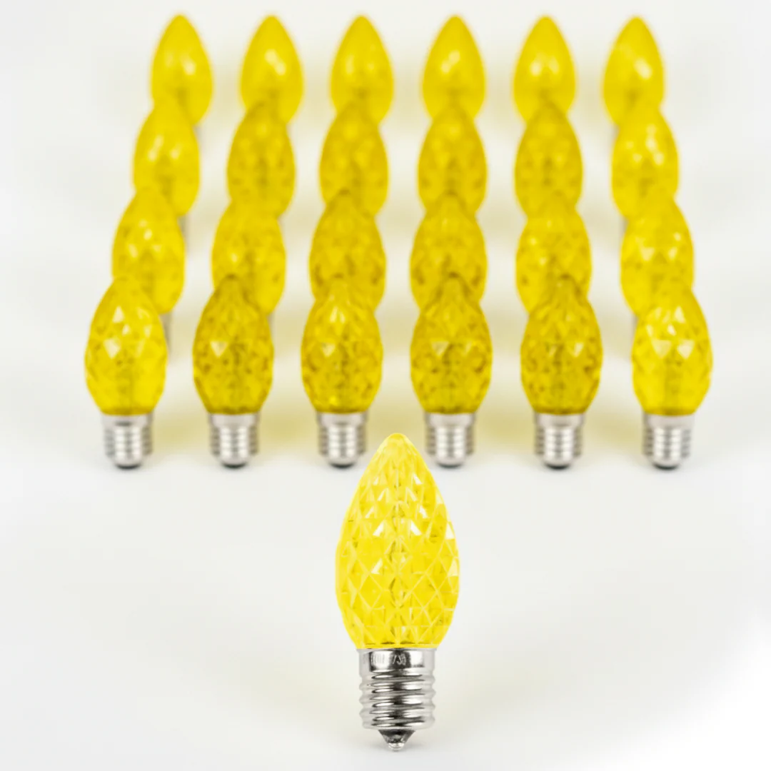 C9 LED Faceted Bulbs (25 Pack) - Image 11