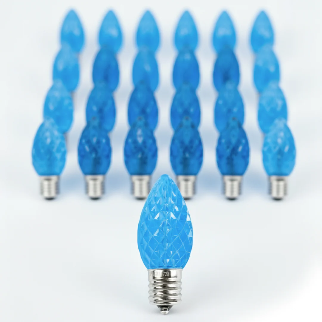 C9 LED Faceted Bulbs (25 Pack) - Image 15