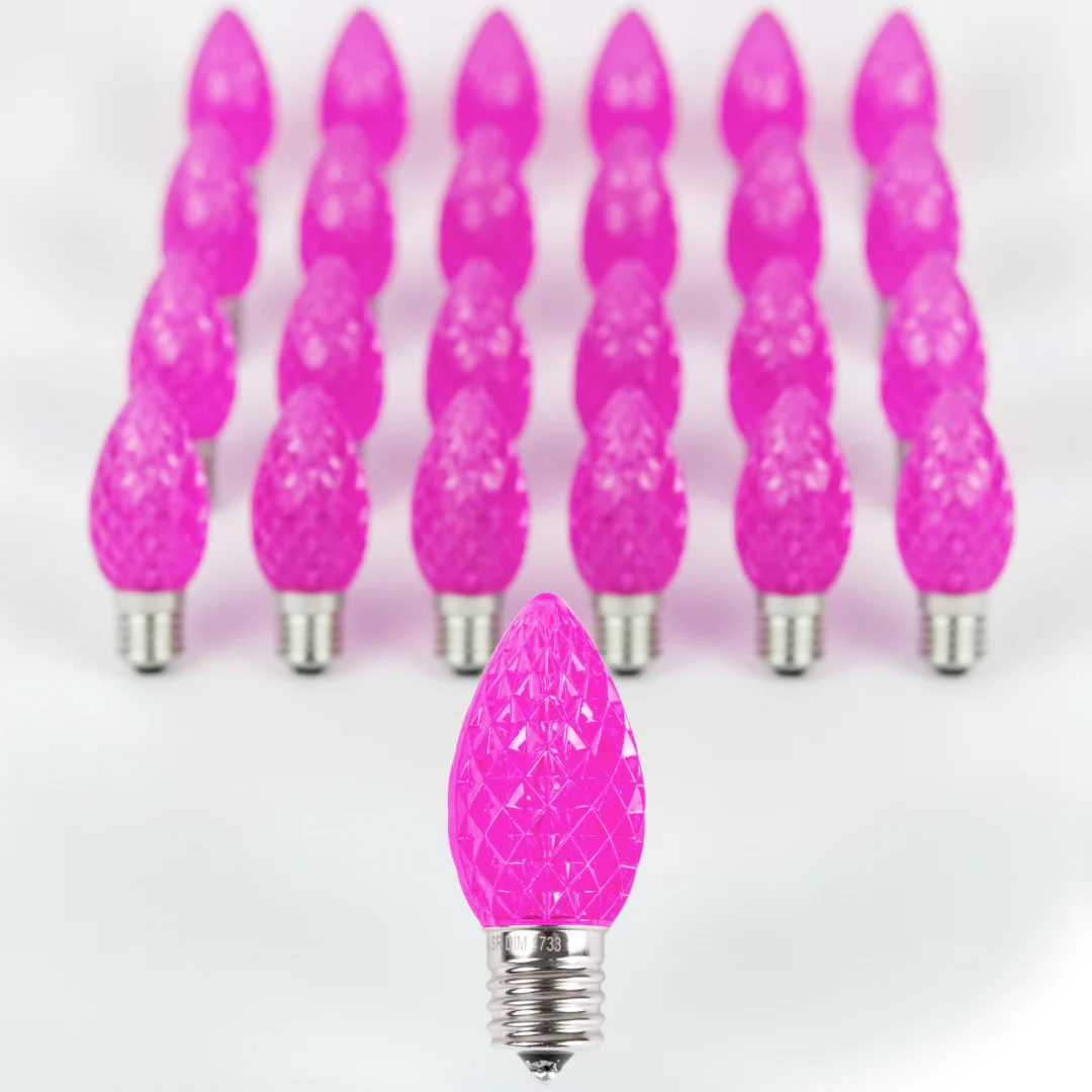 C9 LED Faceted Bulbs (25 Pack) - Image 17