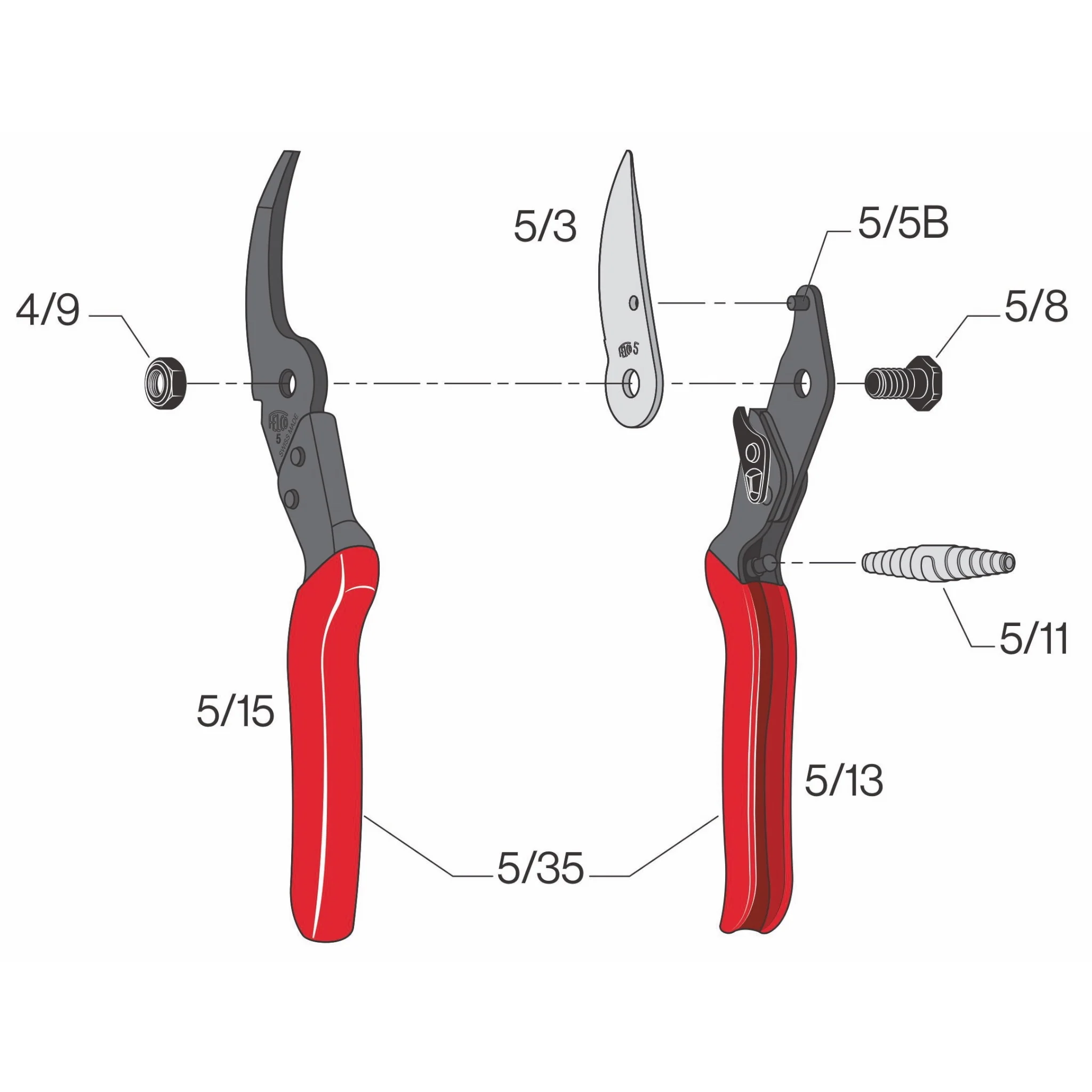Felco 5 Basic Pruning Shears - Image 4