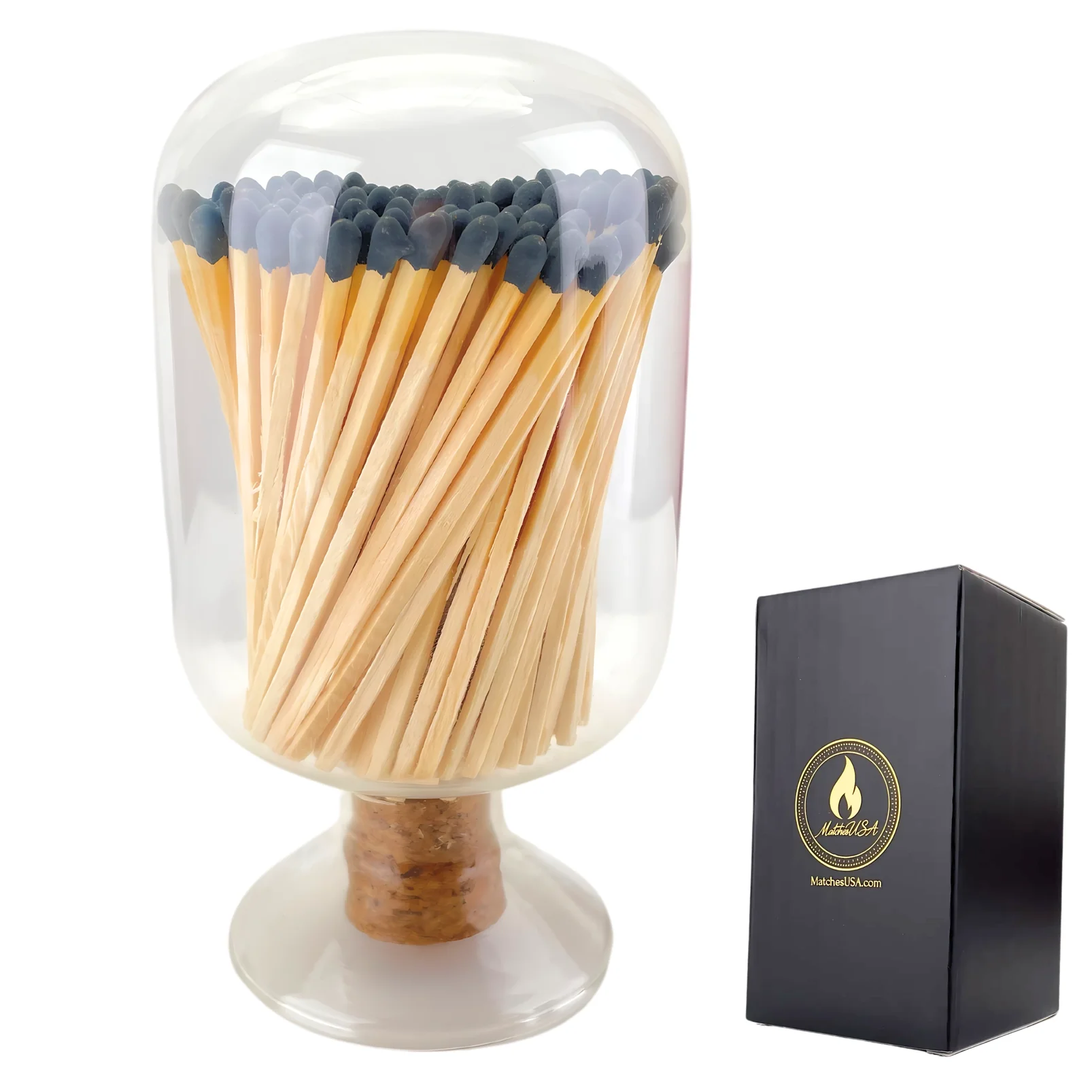 Large Clear Match Cloche - Image 2