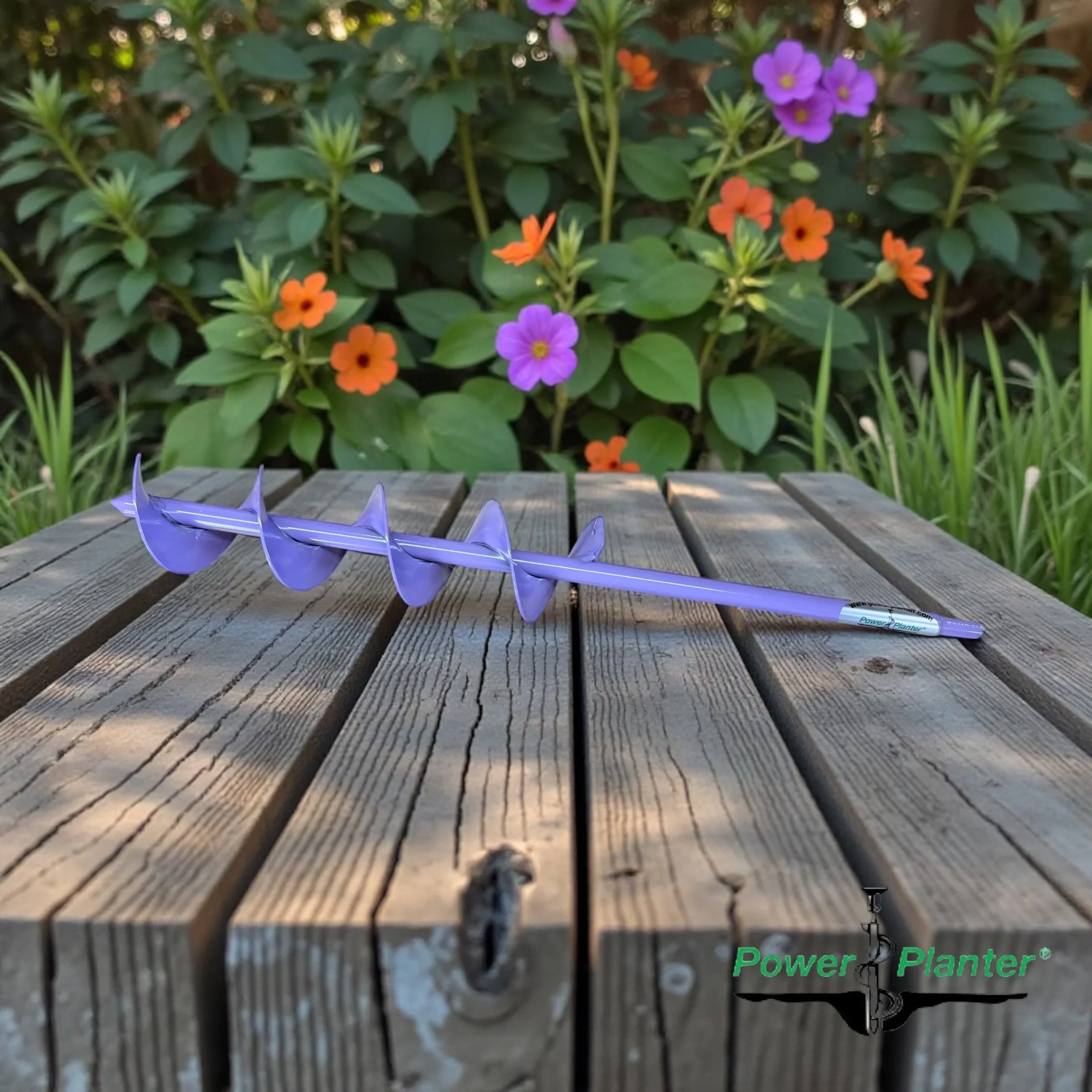 Power Planter Extended Length Bulb Auger (3" x Standing Length) - Image 11
