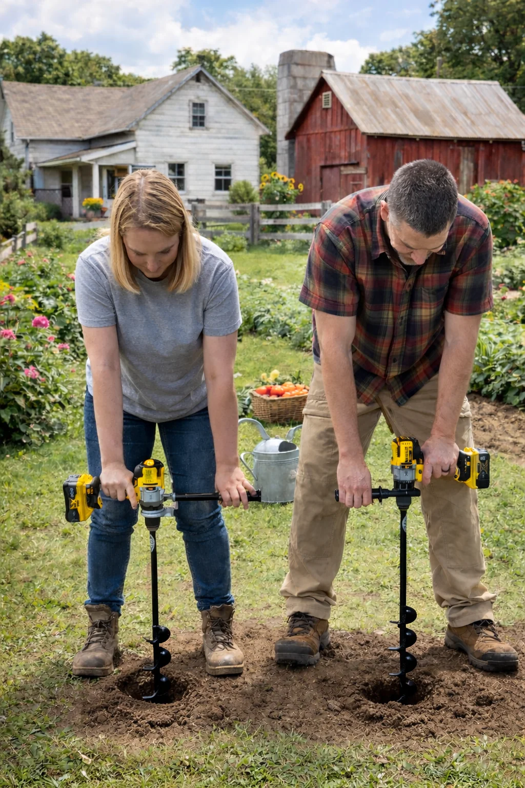 Power Planter Extended Length Bulb Auger (3" x Standing Length) - Image 12