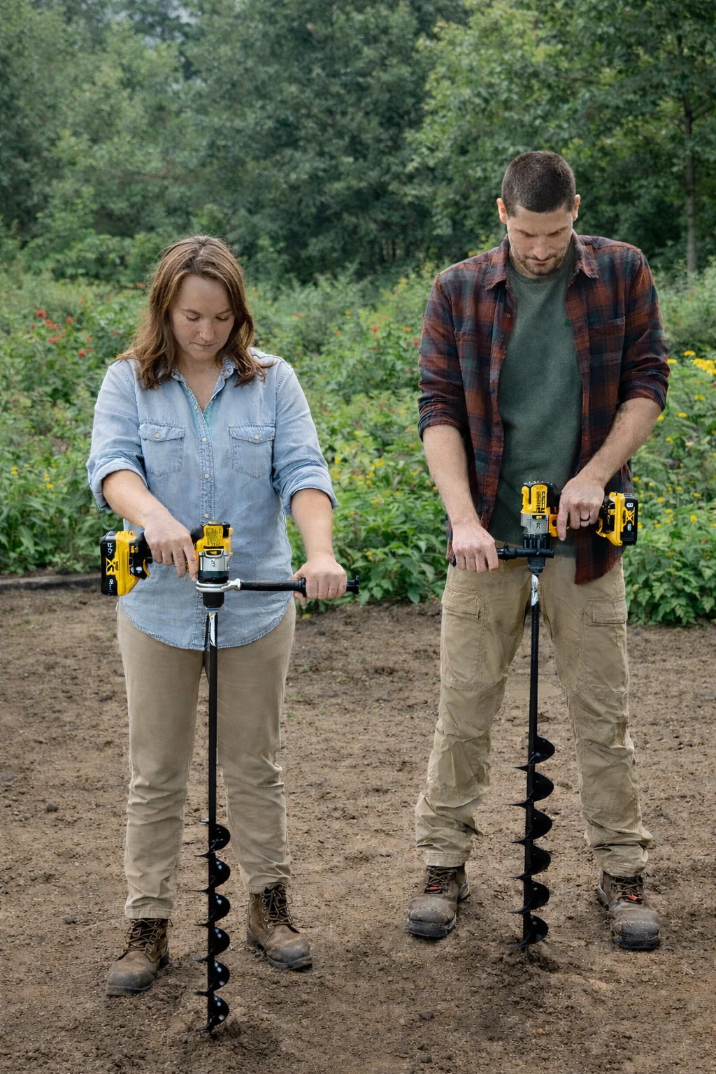 Power Planter Extended Length Bulb Auger (3" x Standing Length) - Image 14