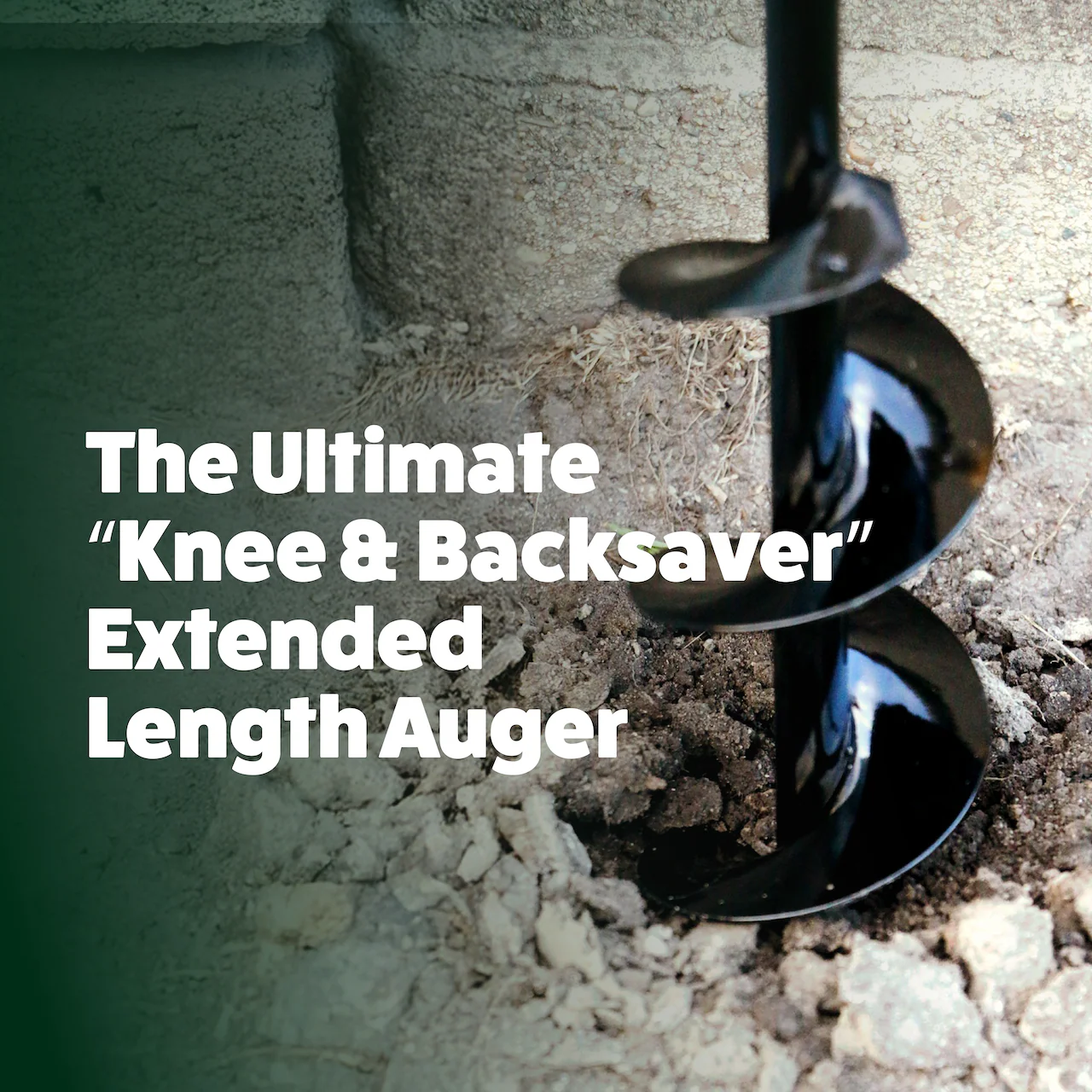 Power Planter Extended Length Bulb Auger (3" x Standing Length) - Image 3