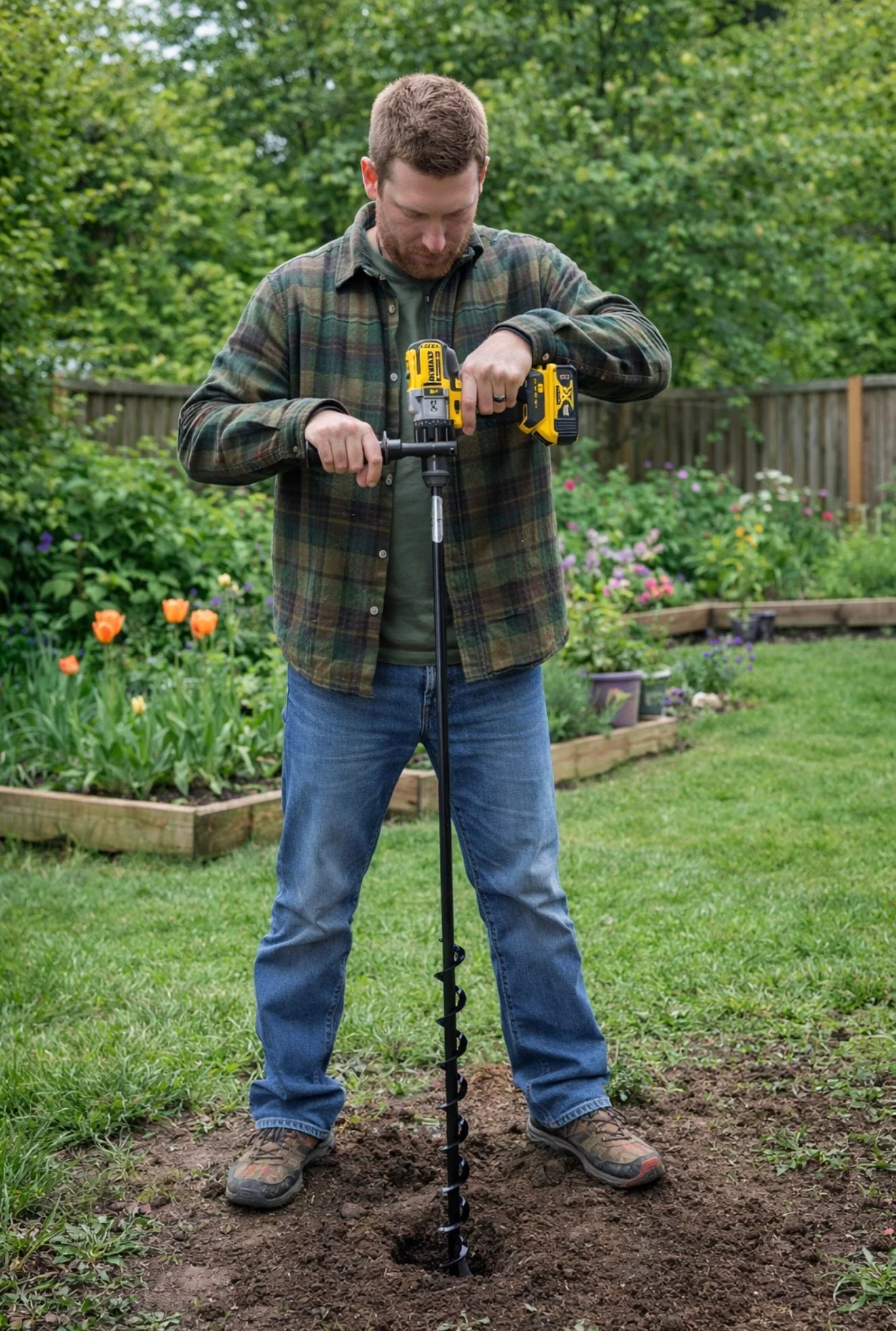 Power Planter Tree Planting Auger Bit (2” x Variable Length) - Image 11