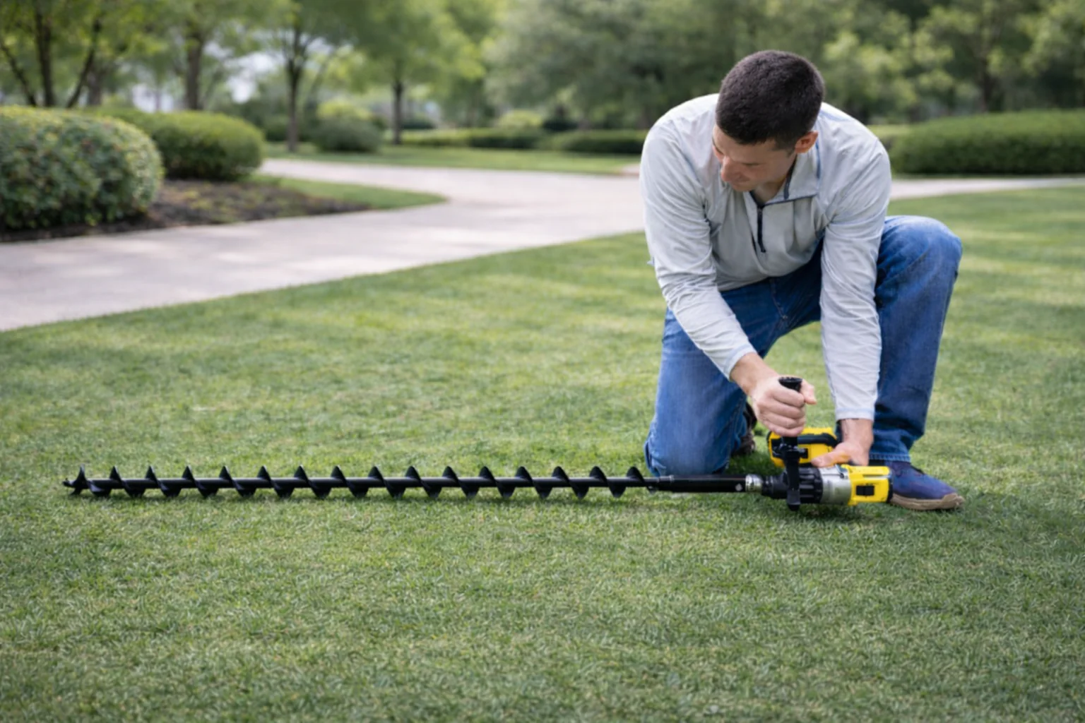 Power Planter Tree Planting Auger Bit (2” x Variable Length) - Image 12