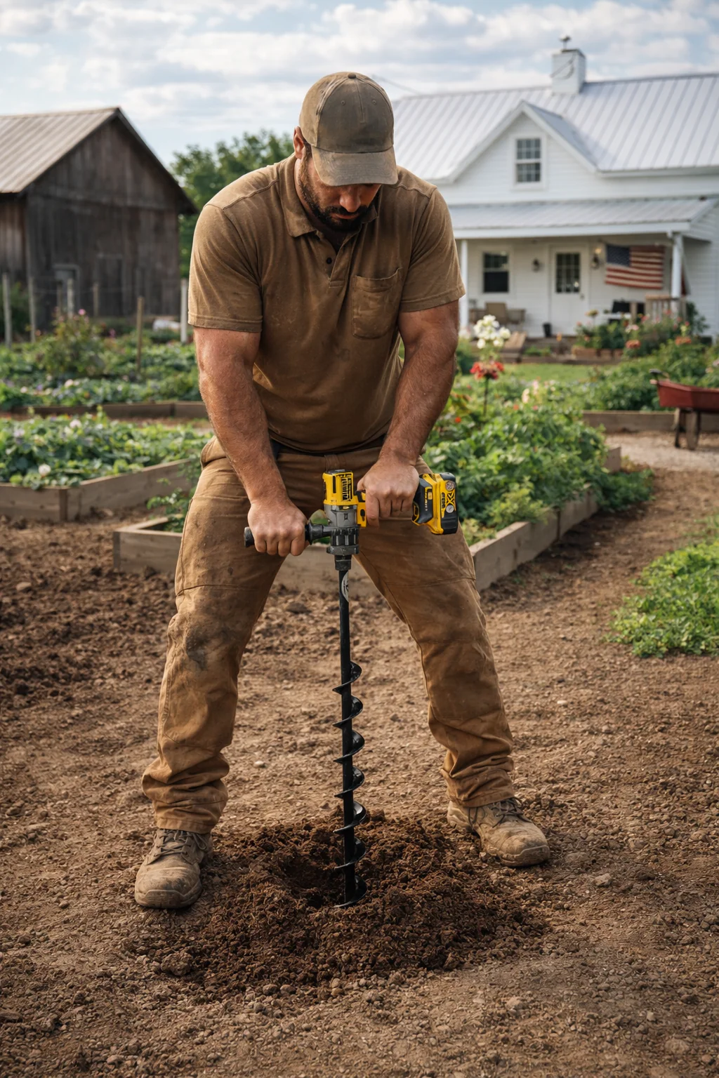 Power Planter Tree Planting Auger Bit (2” x Variable Length) - Image 5